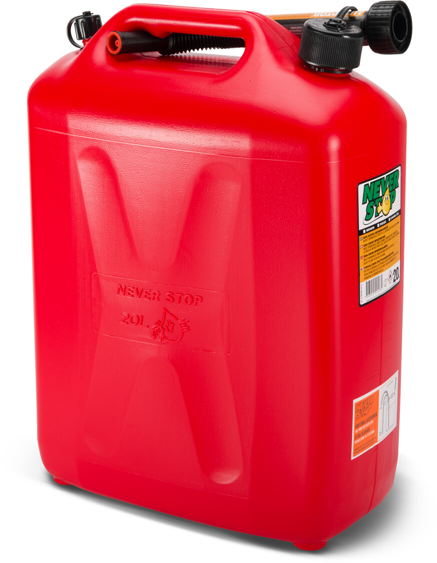 Never Stop 2620RED-PE3H red 20l