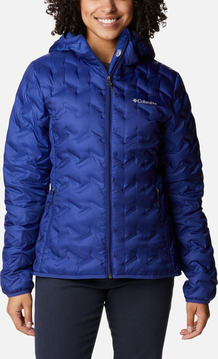 Buy Columbia Women s Delta Ridge Down Hooded Jacket 1875932 dark