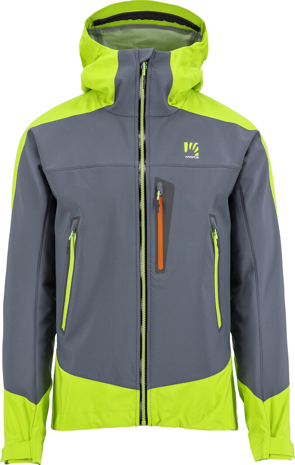 KARPOS Marmolada Jacket dark slate/lime green