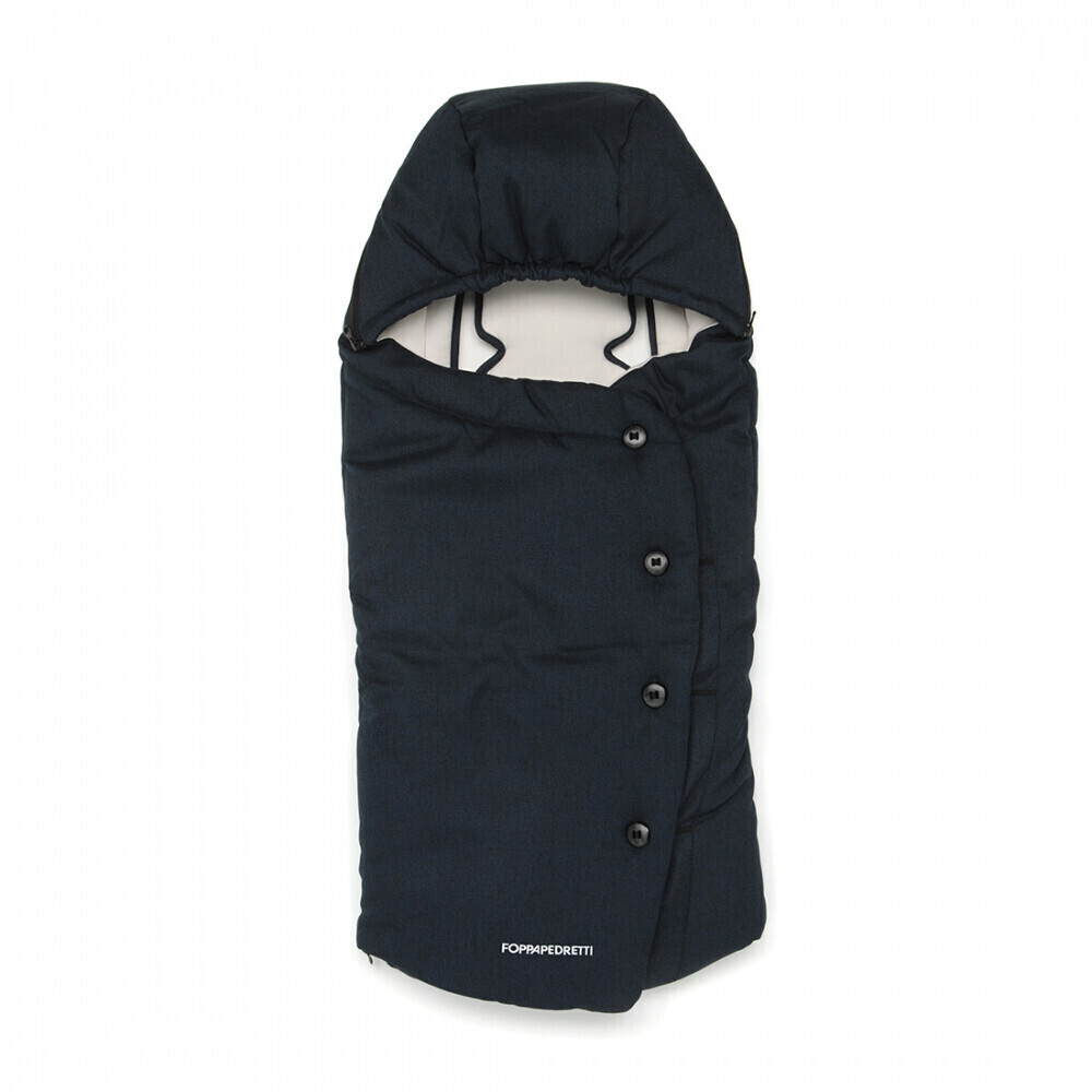 Foppapedretti Winter Footmuff Trendy Blue Melange