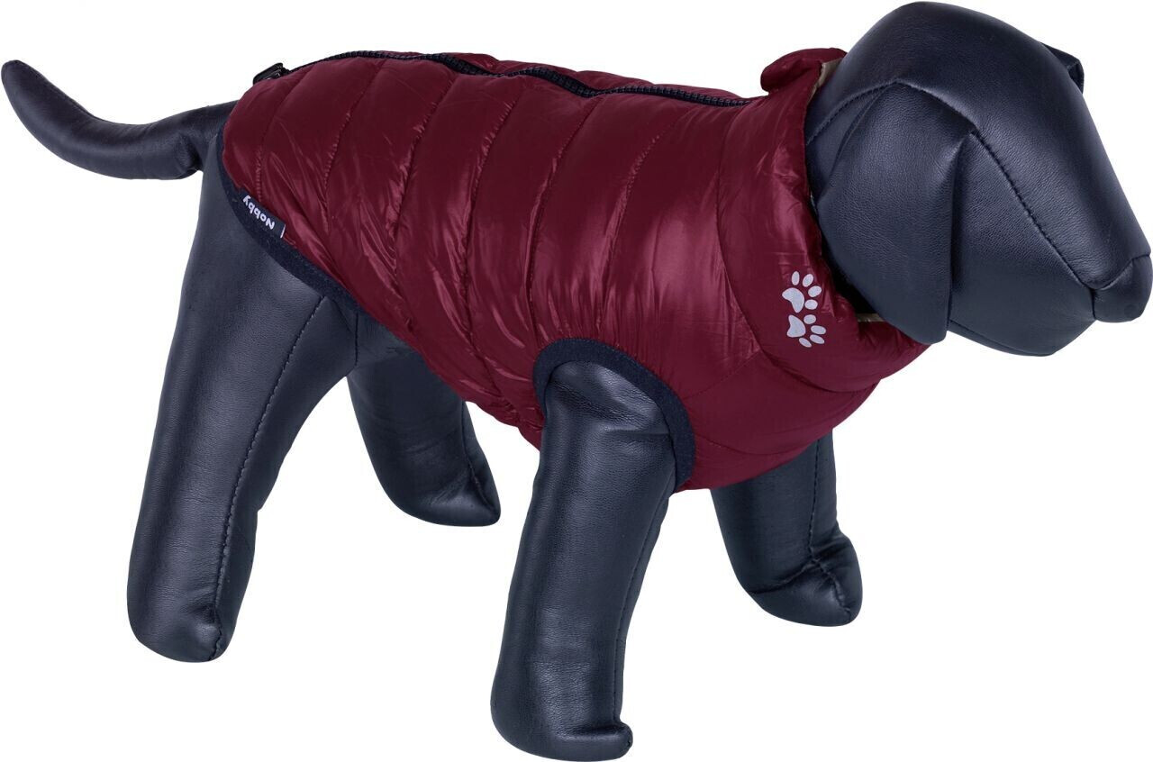 Nobby Dog Coat Light 26cm Bordeaux/Grey