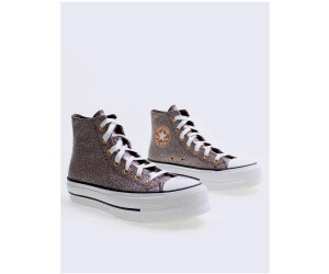 Converse bordeaux glitter top