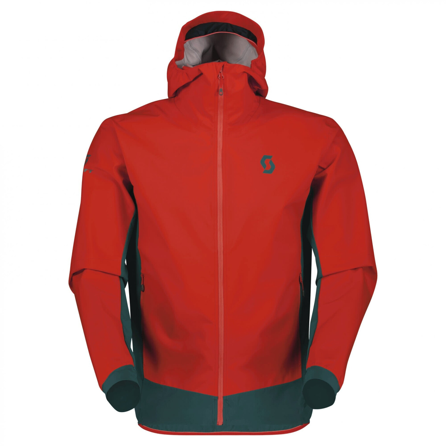 Scott Explorair Hybrid LT Men's Jacket aruba green/magma red