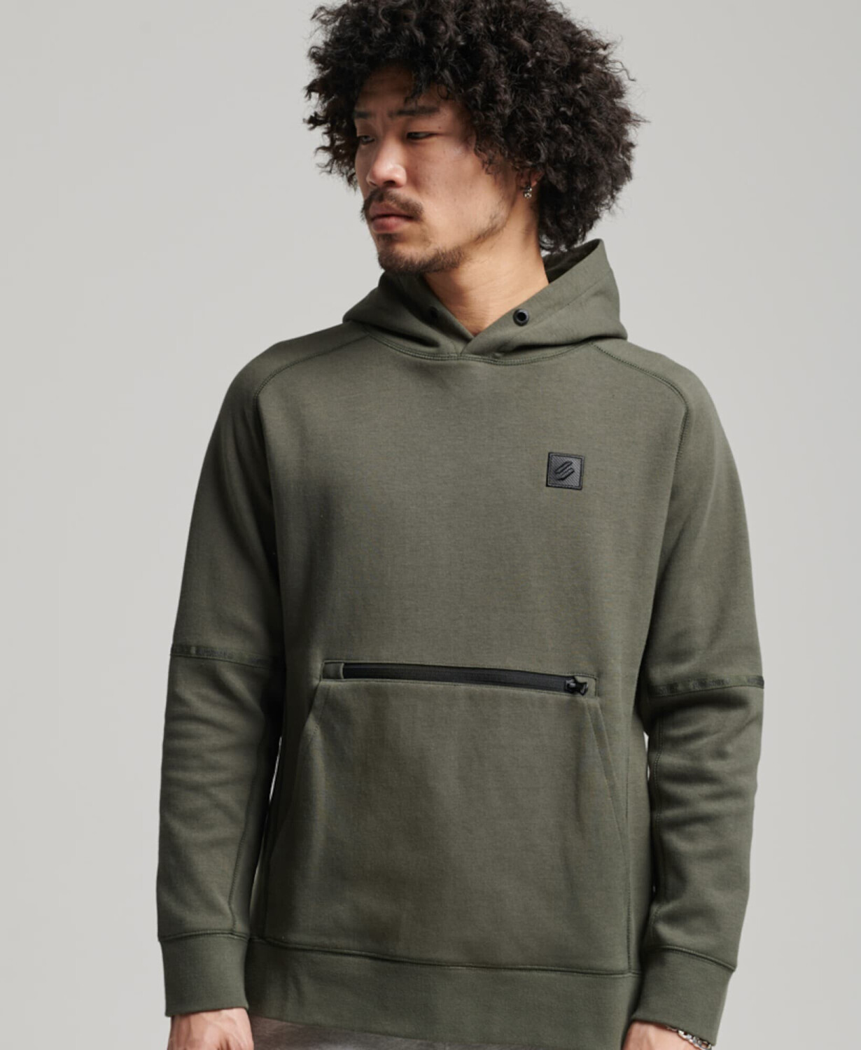 Superdry Code Tech Hoodie green M2011798A GUL ab 38 95 Preisvergleich bei idealo