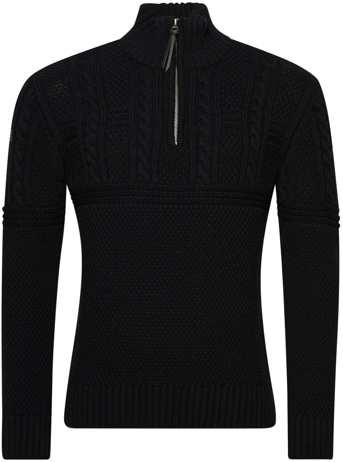 Superdry Jacob Henley Sweater black (M6110308A-98T)