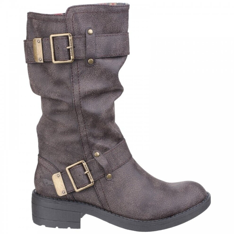 Rocket Dog Damen Trumble Cap PU modischer Dunkelbraun ab 27 54