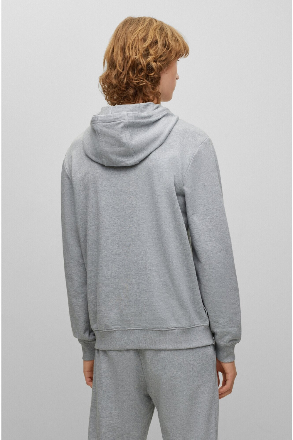 Hugo boss grey new arrivals zip up