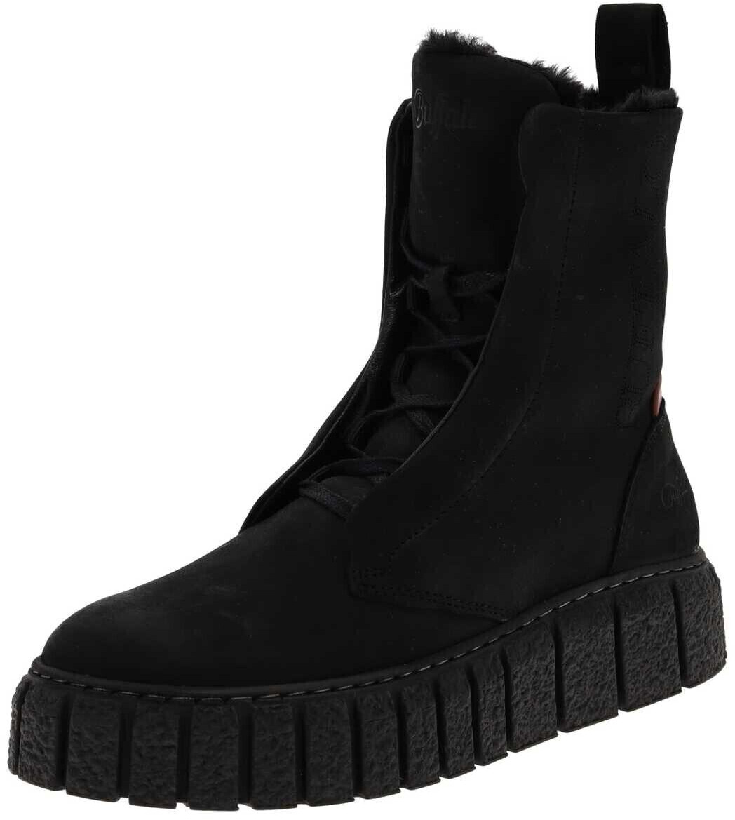 Buffalo RAMPA LACE UP HI - Stivali invernali da donna, con fodera in