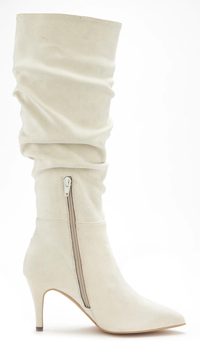 Lascana Slouchy modischer Raffung vegan beige Damen