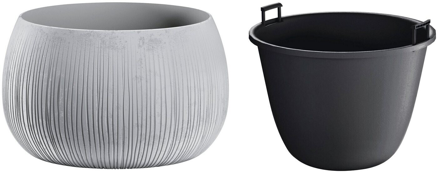 Prosperplast Beton Bowl ab € bei 30,67 Ø48x30cm | grau Preisvergleich