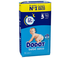 fusible desconocido monitor Dodot Bebé-Seco talla 3 (6 - 10 kg) 62 uds. desde 16,46 € | Compara precios  en idealo