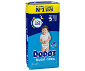 Dodot - Pañales bebé seco talla 5, 11-16 kg, paquete de 54