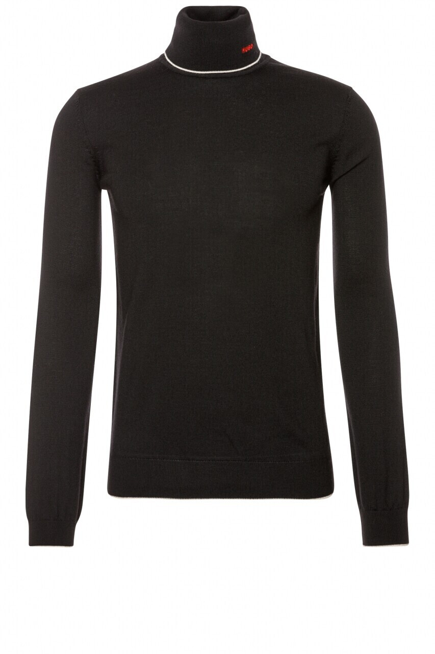 Hugo boss hotsell roll neck jumpers