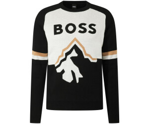 Hugo boss black sweater hot sale