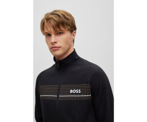 hugo boss mens full zip sweater