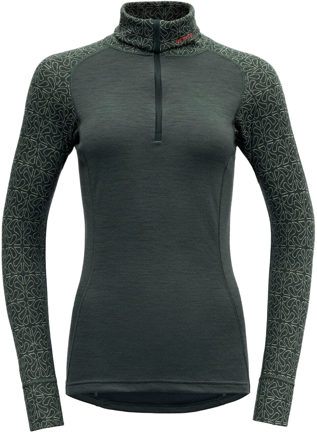 Devold Duo Active Merino 205 Z.Neck Wmn woods