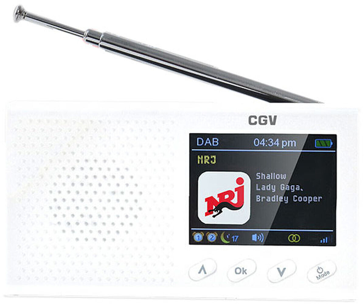 CGV DR Pocket+ blanc