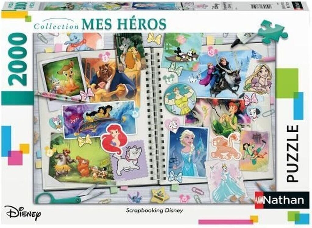 Nathan Scrapbooking Disney (2000 pièces)