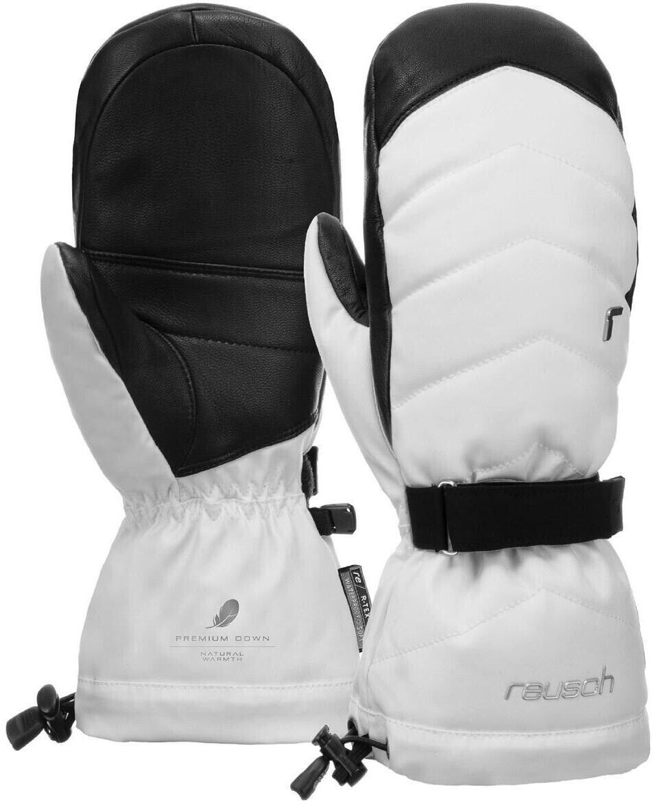 Photos - Ski Wear Reusch Nadia R-TEX XT Mitten  white/black (6231553)