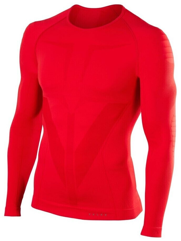 Falke Men Long Sleeved Shirt Warm (39611) scarlet