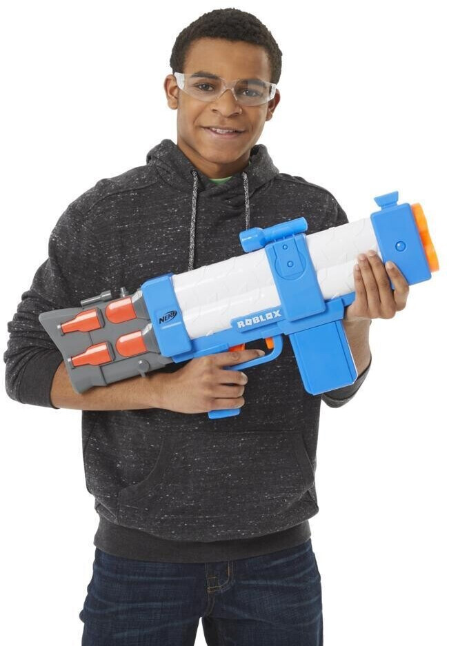 Nerf Roblox Arsenal, Blaster motorisé Pulse Laser, 10 fléchettes, Chargeur  et Code pour Objet virtuel dans Le Jeu, F2484EU5 pas cher 