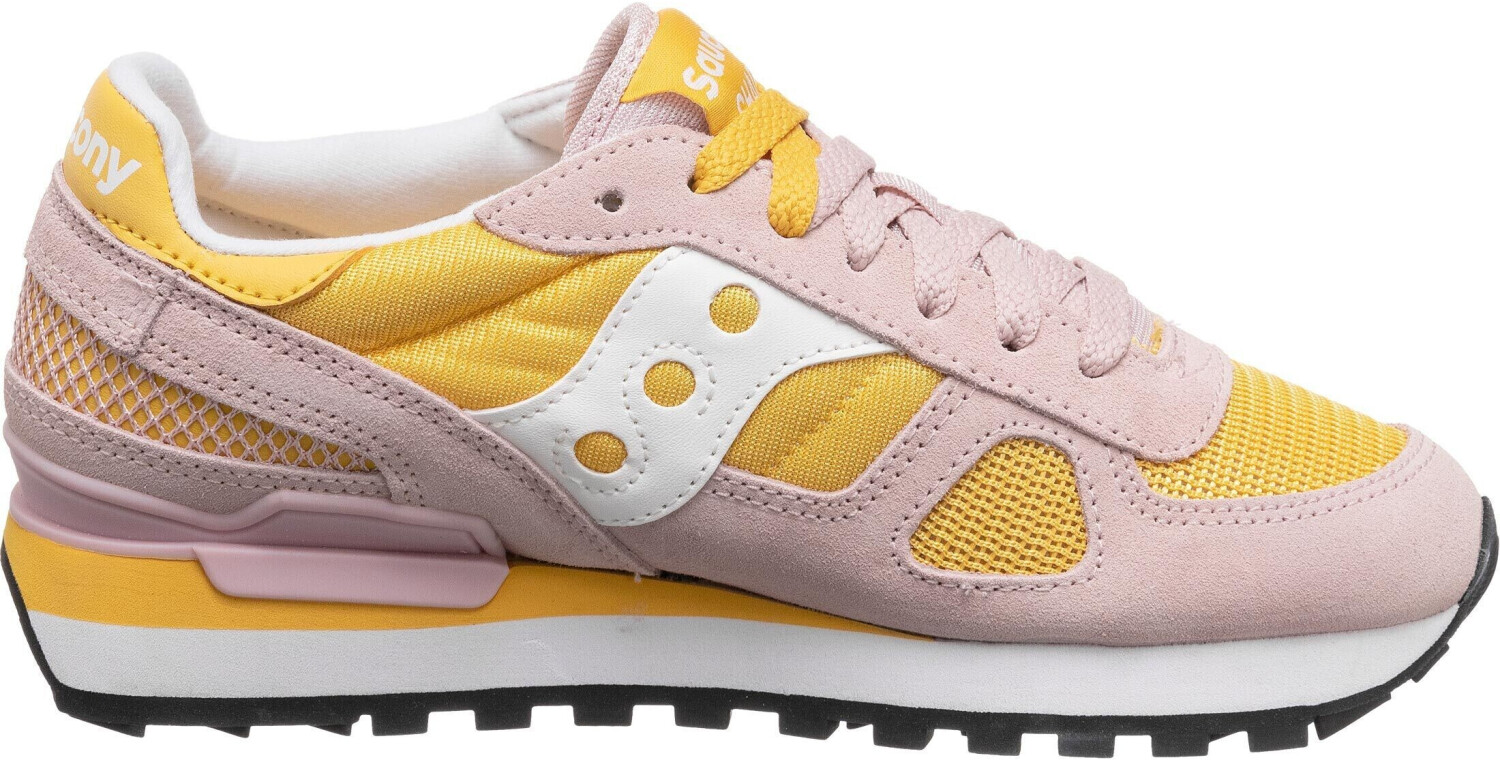 Saucony pink yellow 2025