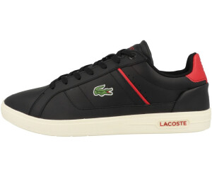 Lacoste Europa Pro Leather black red ab 62 95 Preisvergleich