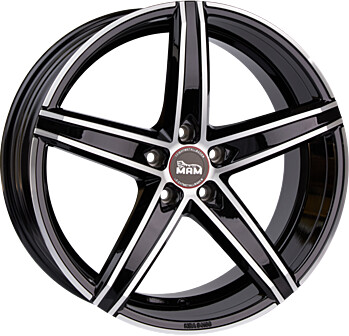MAM OX-18 (8.5x19) black front polished
