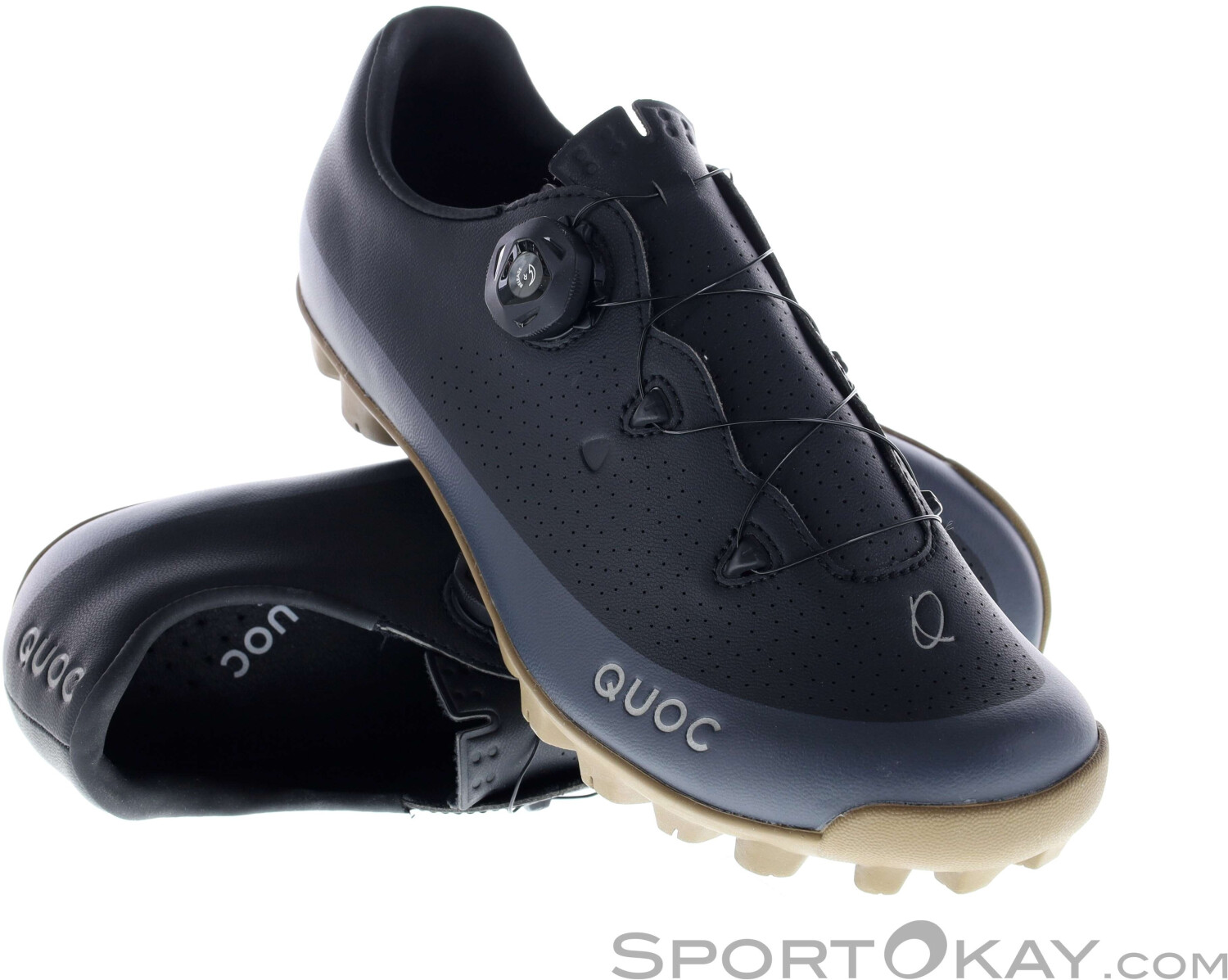 Quoc Gran Tourer II Gravel Shoes black/gum