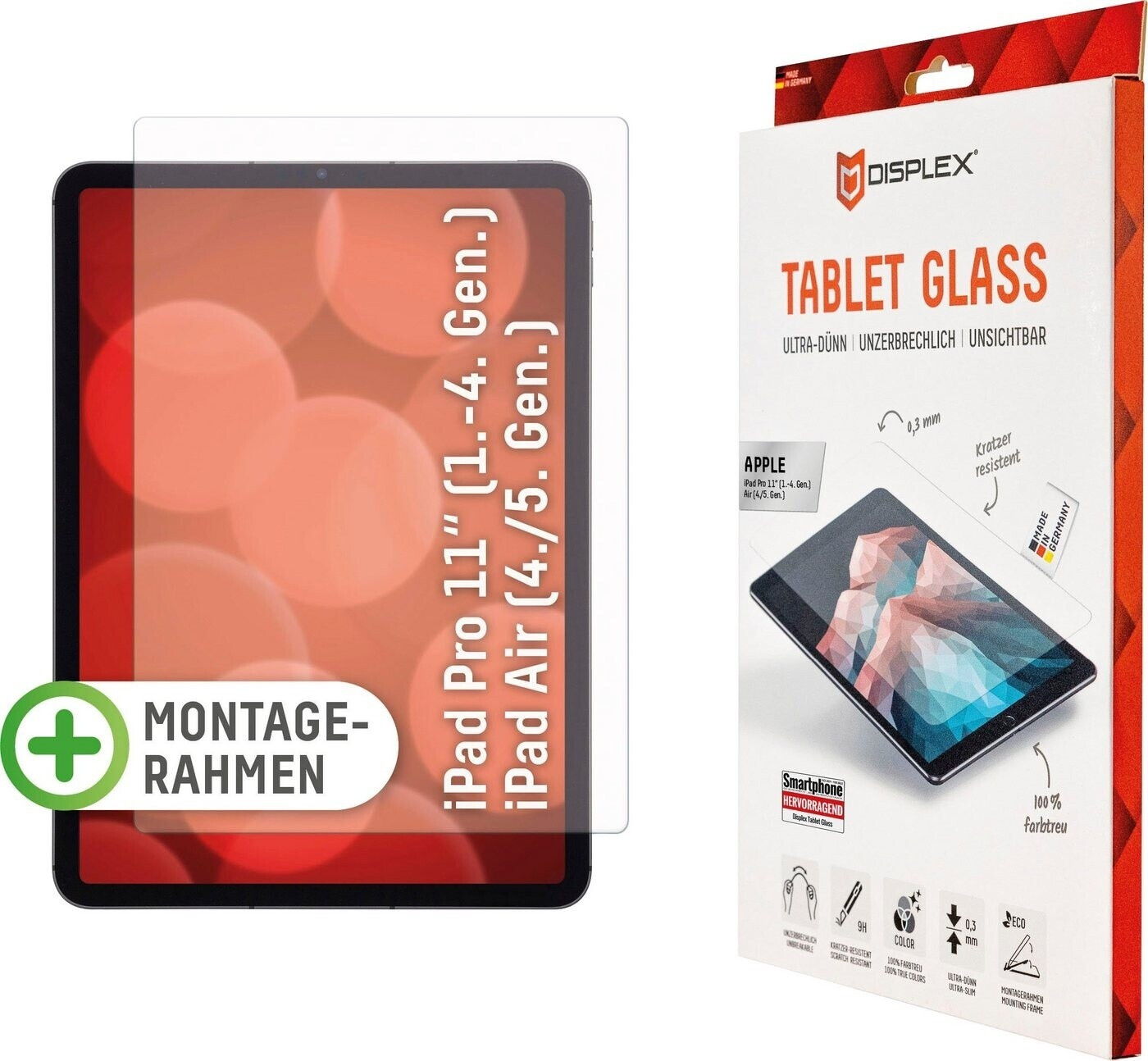 Displex Tablet Glass iPad Pro 11 (1/2/3)/Air (4/5)