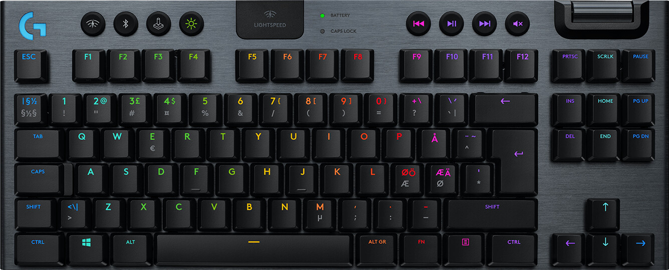 Logitech G915 TKL Carbon GL Tactile (Nordic)