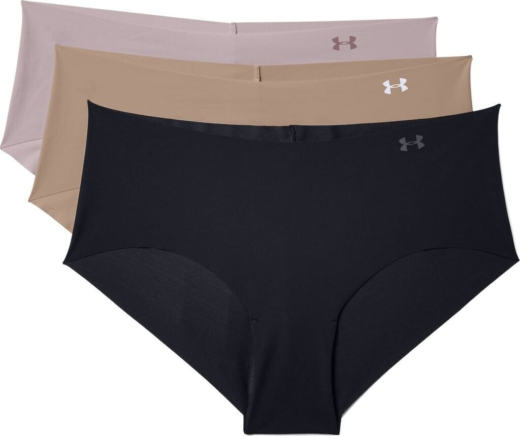 Under Armour Women Pure Stretch Hipster 3pieces black/nude/dash