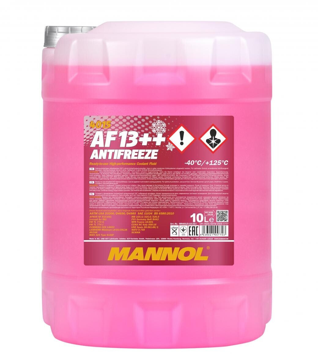 Mannol AF13++ Antifreeze (10l)