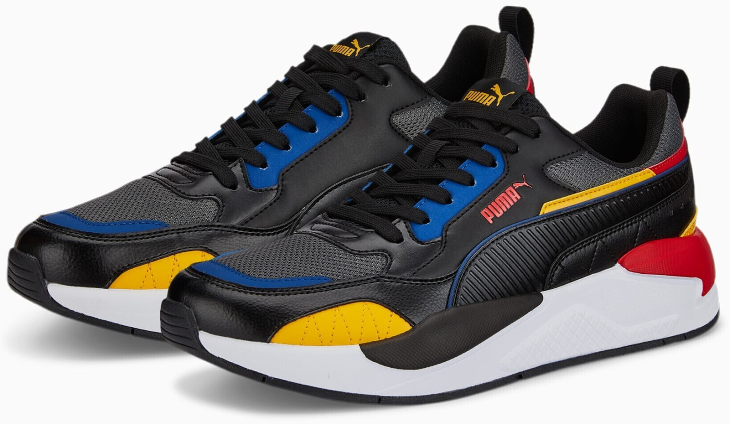 Black and yellow pumas sales