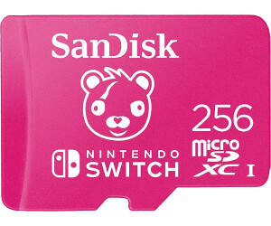 SanDisk microSDXC pour Nintendo Switch 256 Go Fortnite Edition au