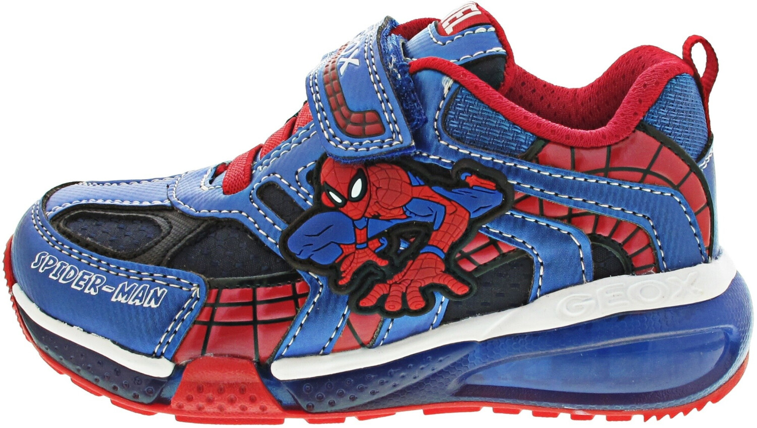 Geox MARVEL SPIDERMAN BAYONYC - Baskets basses - navy/royal/bleu