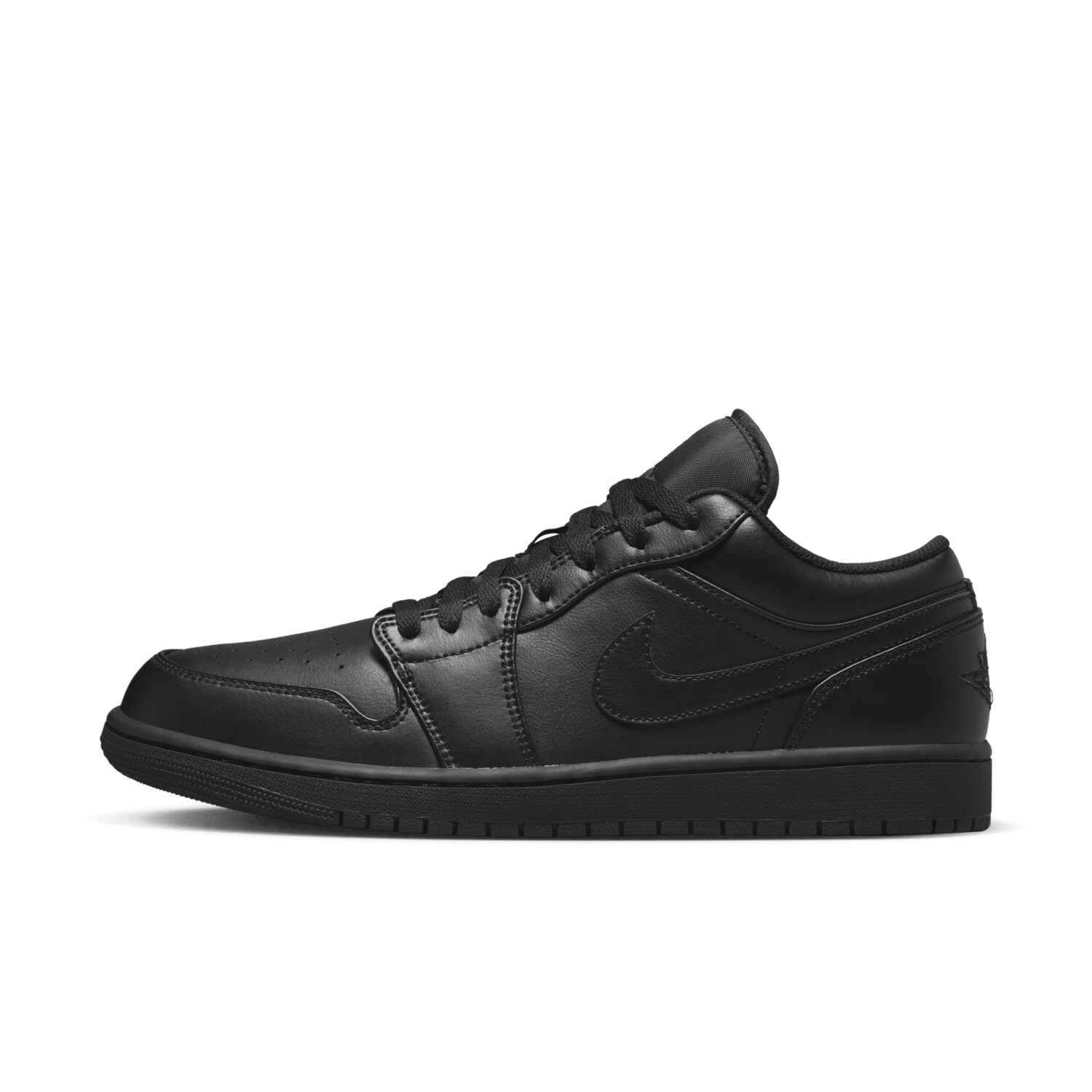 All black air jordan 1 low on sale