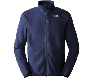 The north face 100 glacier online full zip fleece in navy
