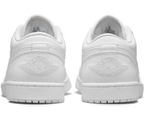 white air jordans 1 low