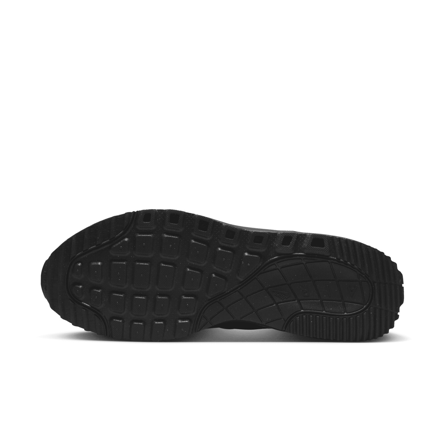 Black nike air max running shoes discount