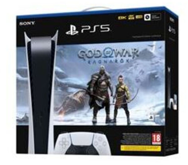 Sony PlayStation 5 (PS5) Digital Edition + God of War: Ragnarök, Bild 2