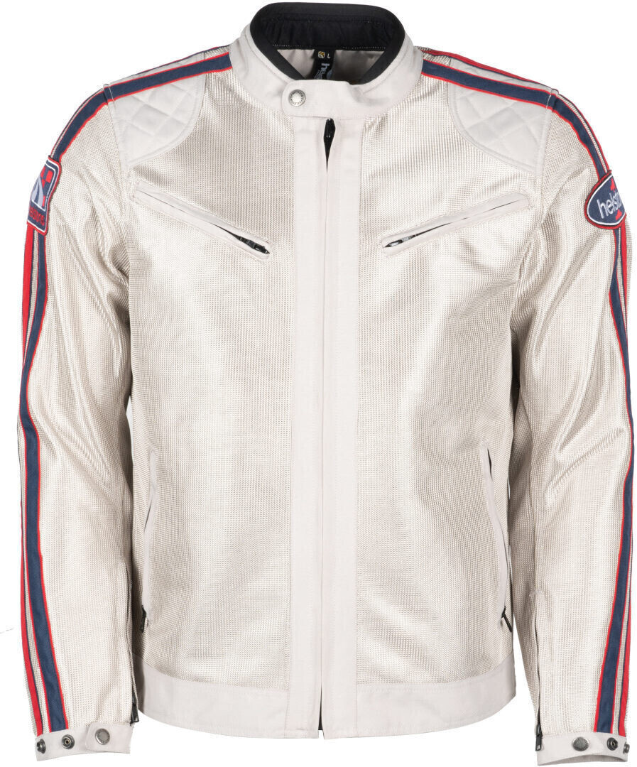 Helston's Blouson Pace argenté
