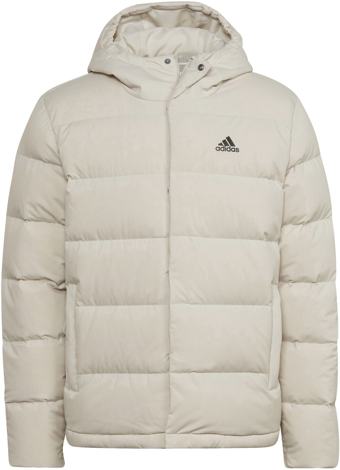 Adidas Helionic Mid-Length Down Jacket aluminium
