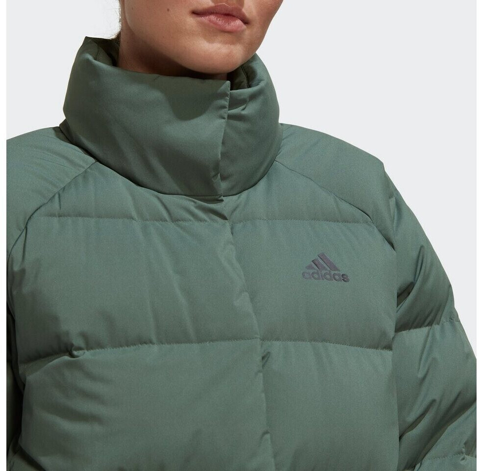(HG8695) Jacket Helionic | € bei Adidas Woman ab Preisvergleich oxide Down Relaxed green 76,80