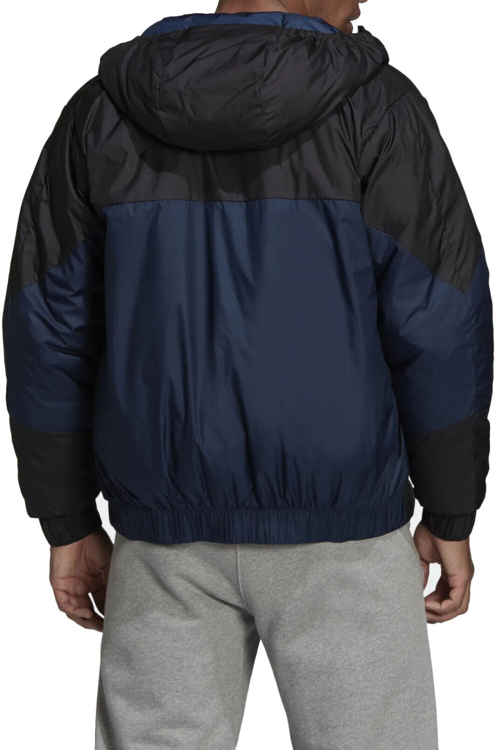 Adidas D11 Down Jacket Colourblock Hooded black collegiate navy ab 71 98 Preisvergleich bei idealo