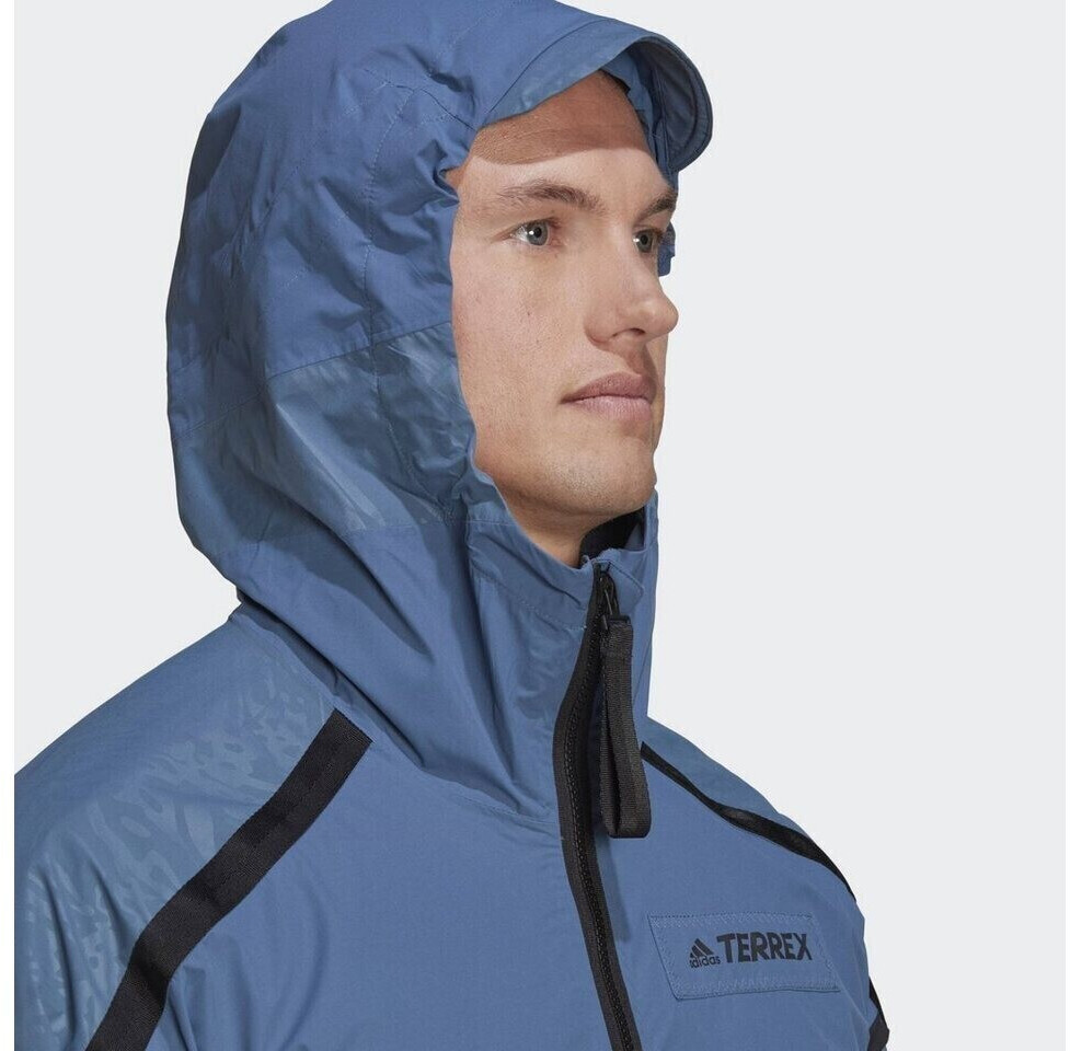 Adidas Terrex Rain Jacket Utilitas wonder steel/black ab 114,99 € |  Preisvergleich bei