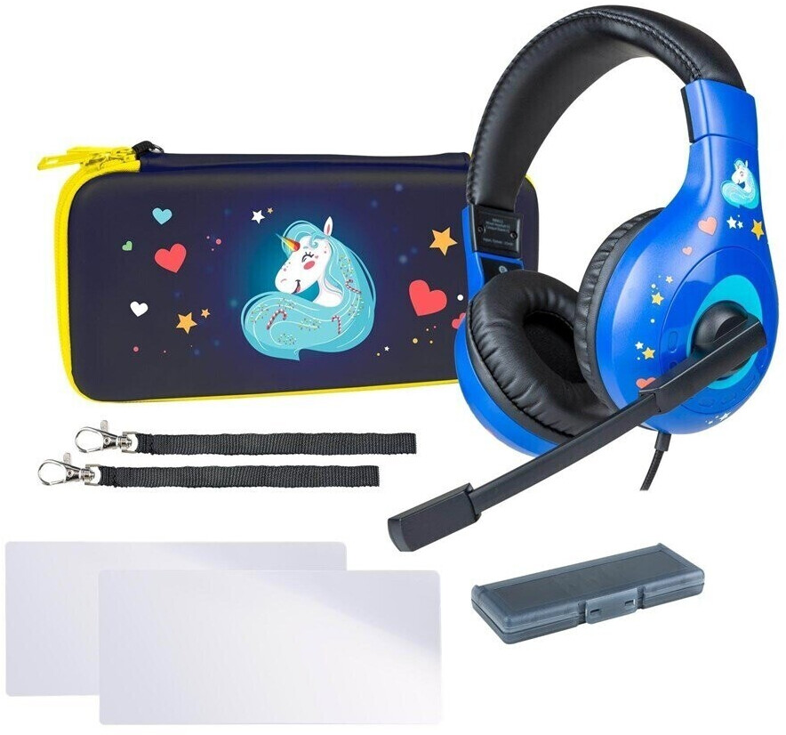 Bigben Nintendo Switch 6-in-1 Essential Unicorn Pack