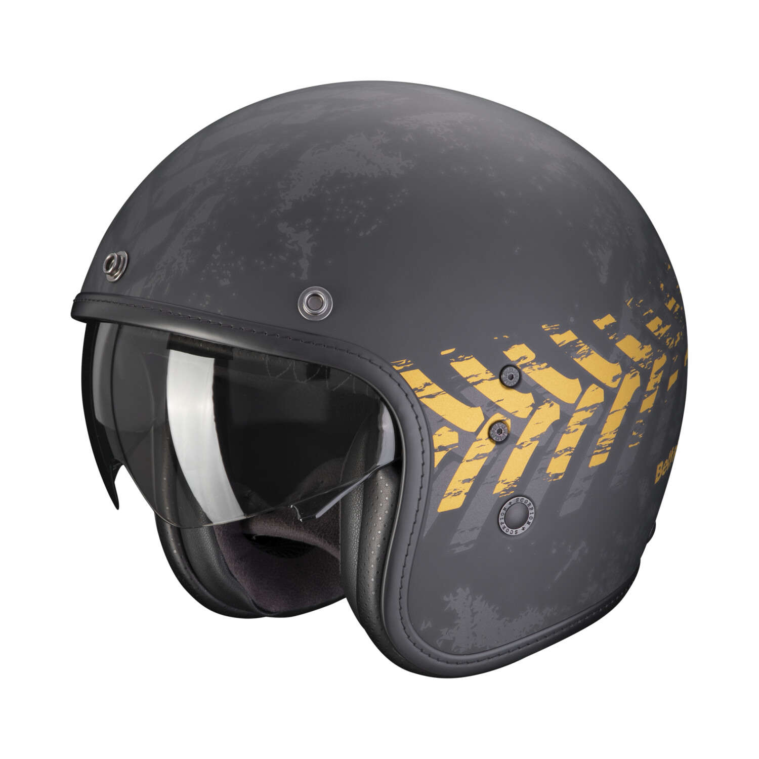 Scorpion Belfast Evo Nevada mat noir/or