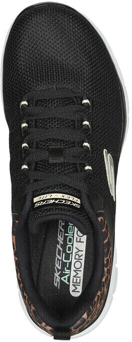 SKECHERS: Flex Advantage 4.0 Wild Ballad (Black / Leopard)