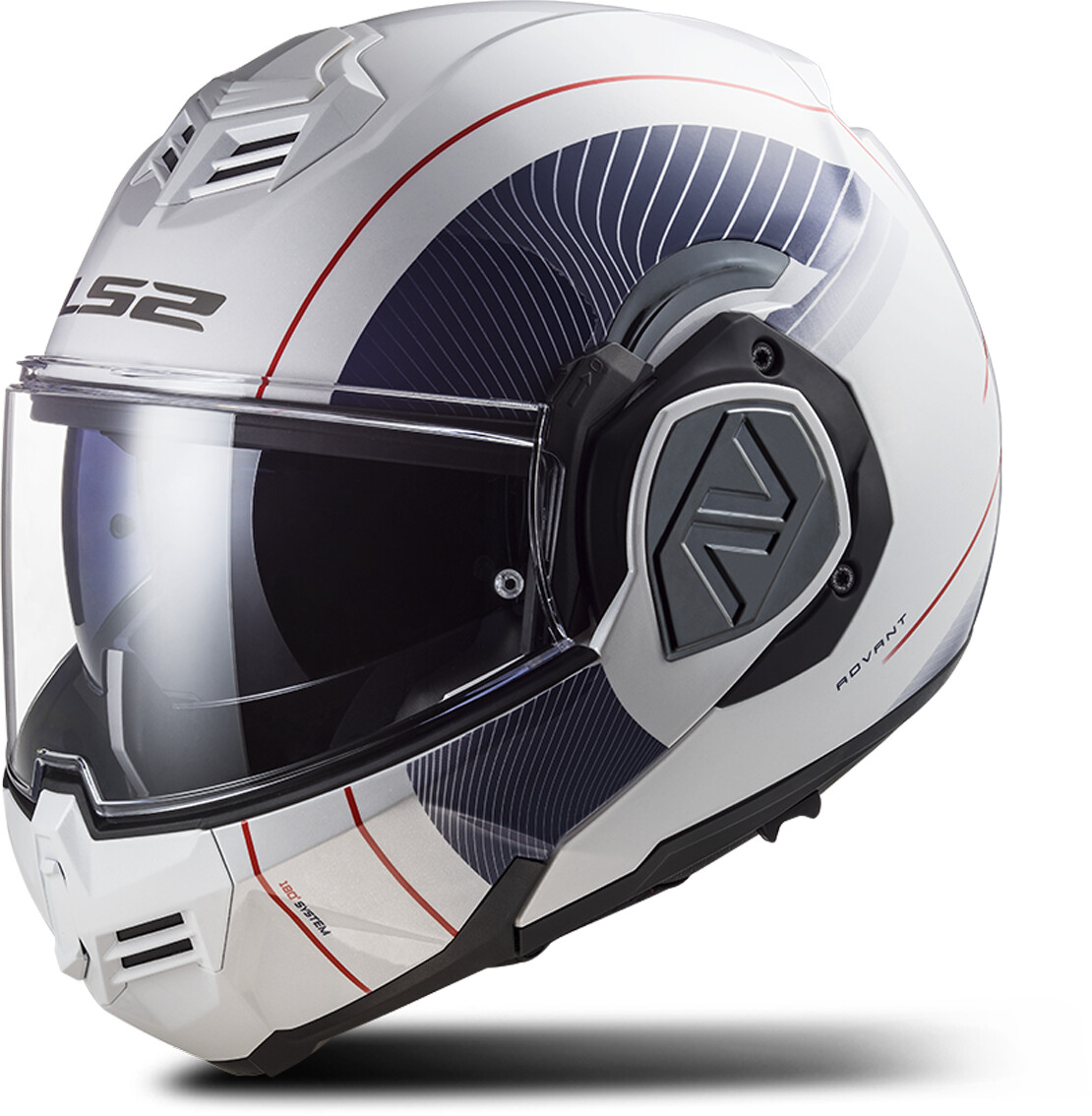 LS2 FF906 Advant Cooper blanc/bleu